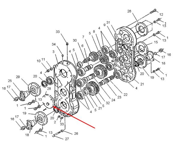 8I4596 Крышка Caterpillar TH83