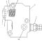Caterpillar 9T1082 Клапан перевантаження для екскаваторів 215, 225