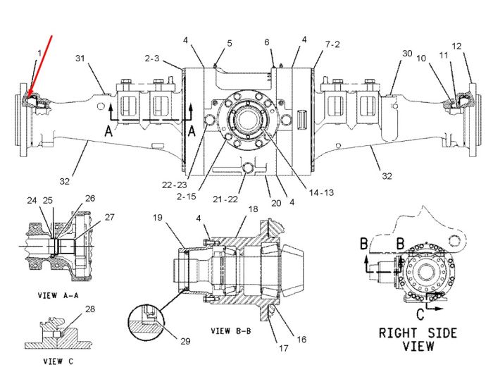 Сальник бортового редуктора 9W6671 Caterpillar 936, 950G, 960F, 966D, G936 даукон, ущільнення