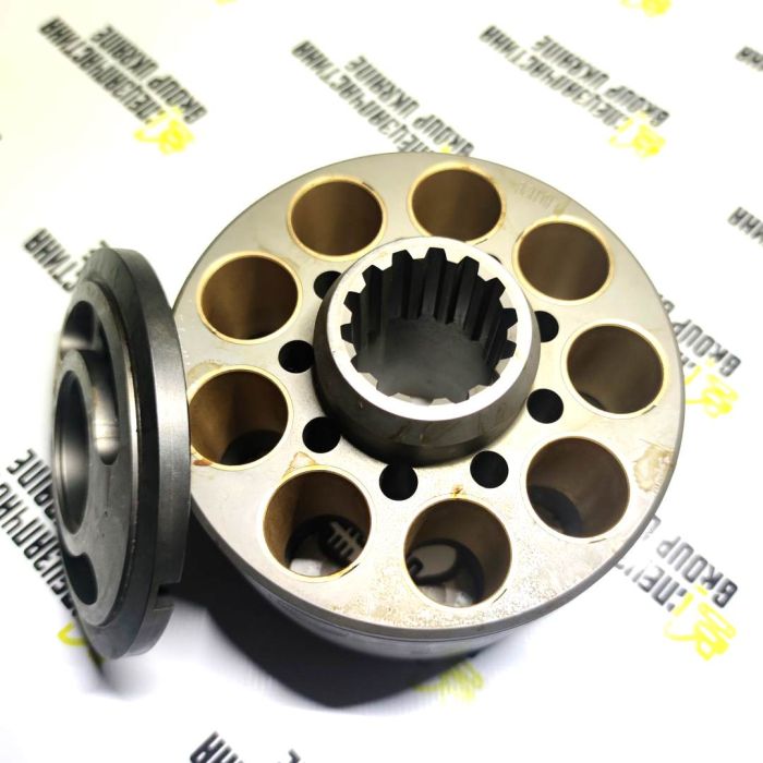 Блок циліндрів + Розподільна шайба L Kawasaki K3V XJBN-00063 XJBN-00067 XJBN-00065 XJBN-00738 XJBN-01035