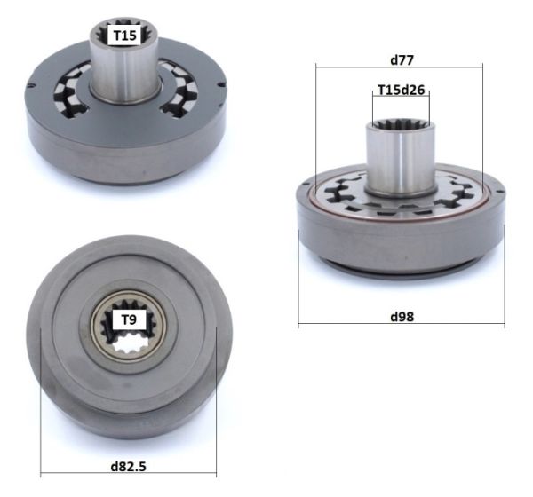 Sauer-Danfoss 2179357224 Насос шестерний 27,8mm / 29mm