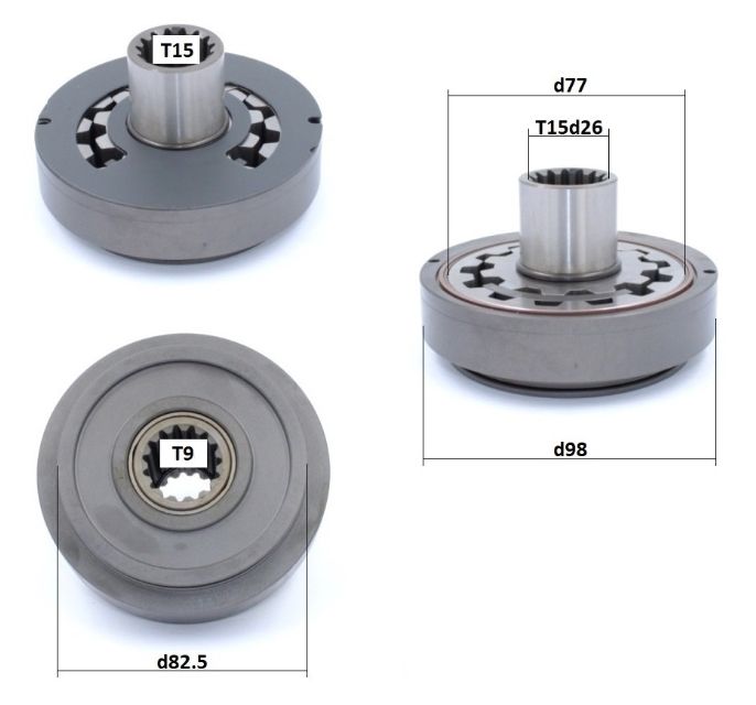 Sauer-Danfoss 2179357224 Насос шестерний 27,8mm / 29mm