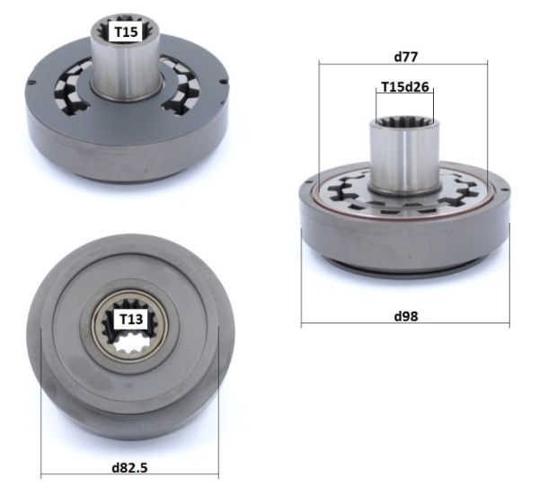 R909602832 Насос підкачування для A10VG45 Bosch Rexroth