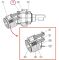 Rexroth R909921496 Вал гідромотора L161, T16 для A6VM80
