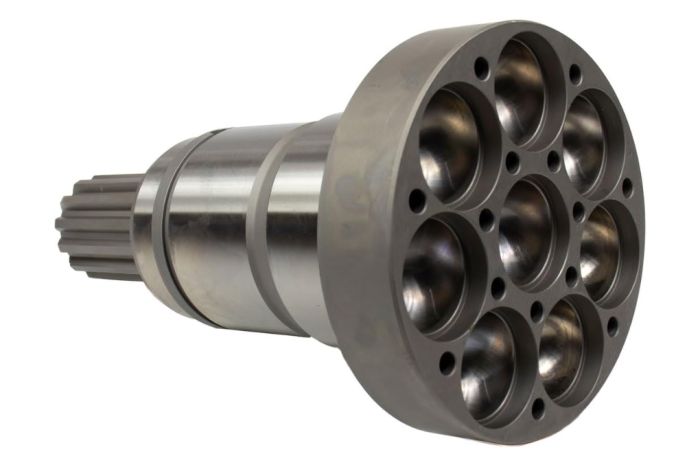 Rexroth R909921955 Вал гідронасосу Bosch L=214 для A6VM160