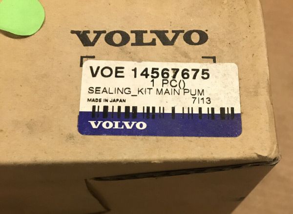 Ремкомплект гідронасосу Kawasaki K7V63DTP VOE14567675 Handok