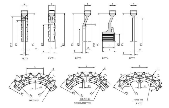 Зірочка провідна Volvo EC240 14532401