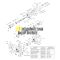 Поворотна плита + супорт Kawasaki K3V112 XJBN-00069 Handok
