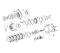 ZF 0501.335.455, 121-7638, ZGAQ-05734, 0501.311.588 Кільце опорне тефлонове 167х159,60х2
