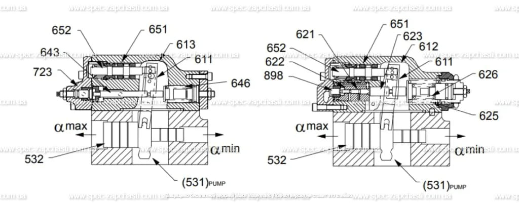 РЕМОНТ ГІДРОНАСОСІВ Kawasaki K3V K5V