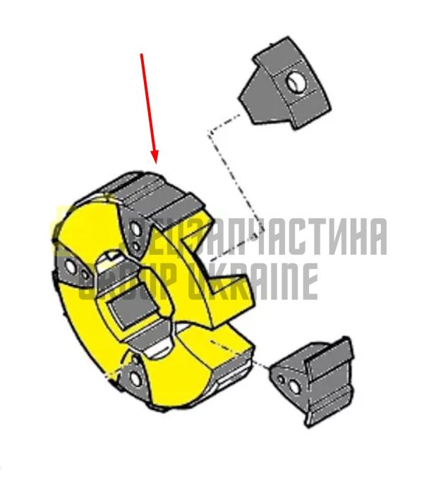 Придбати Doosan 92041441 Муфта 140A для VHP750