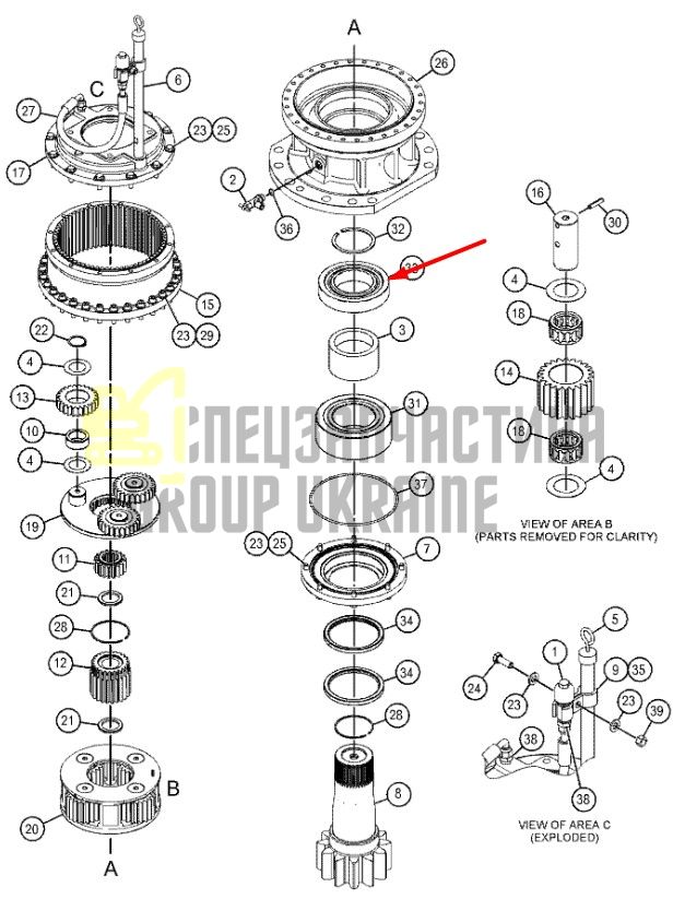 22319 E (SKF) Підшипник роликовий сферичний радіальний