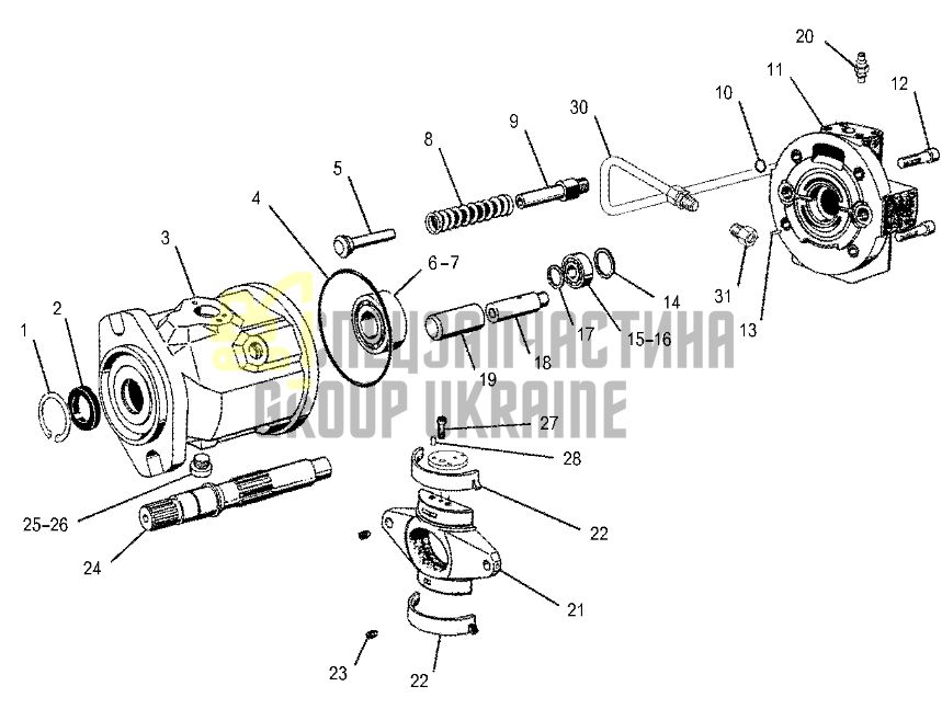Caterpillar 1035519 Клапан керування DFRL