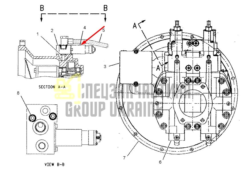 Caterpillar 1140616 Електромагнітний клапан 330, 345