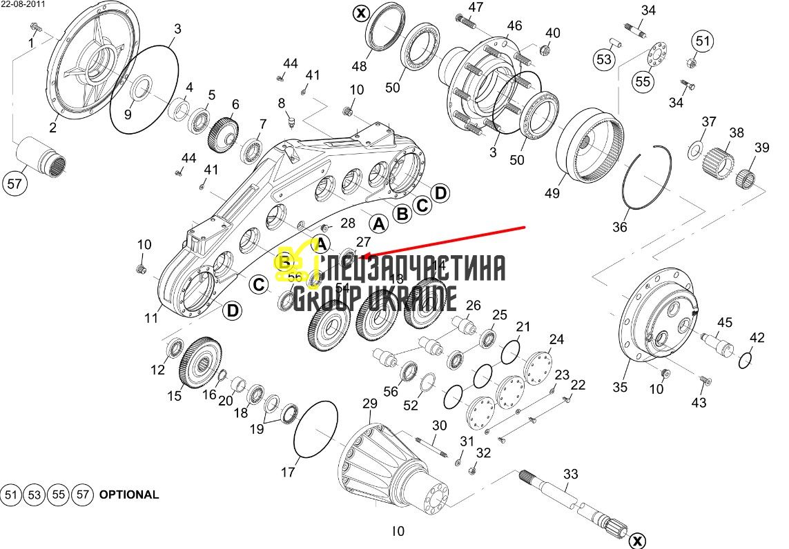 1450865 Підшипник Caterpillar TH83