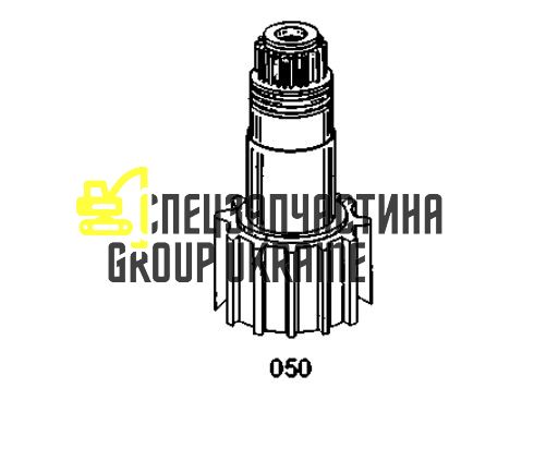 1550830 (4145303075) Вихідний вал Caterpillar, ZF