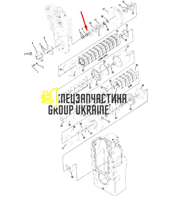 1763292 Підшипник Caterpillar TH83