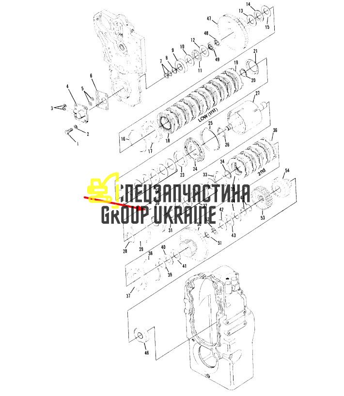 1763310 Поршень зчеплення Caterpillar TH83