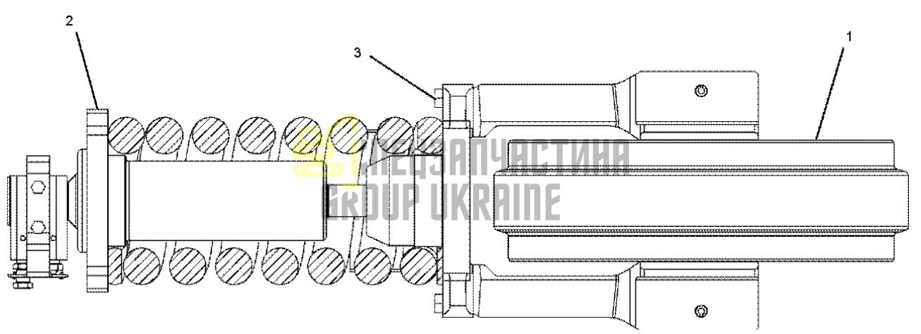 Caterpillar 1941260 Натягувач гусениці для 318C, 320C