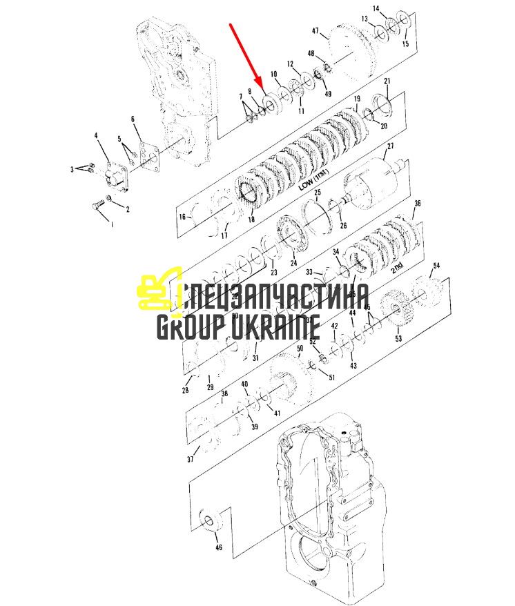 2043243 Підшипник Caterpillar TH83