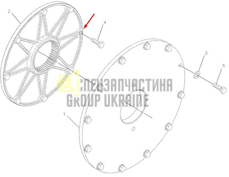Caterpillar 226-7635 Муфта BoWex 314*47 для 272C, 277C