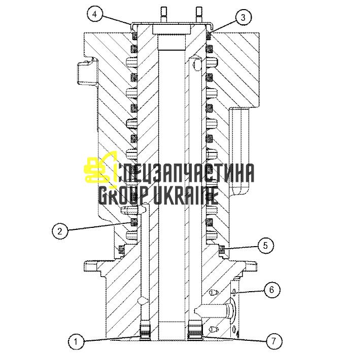 250-1047 (8U-7966) Ремкомплект ущільнень Caterpillar M315/M318