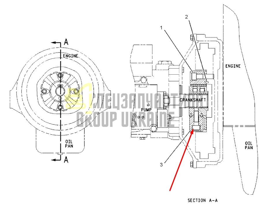 Придбати Caterpillar 255-2943 Гнучка муфта 50H для 320C, 321C