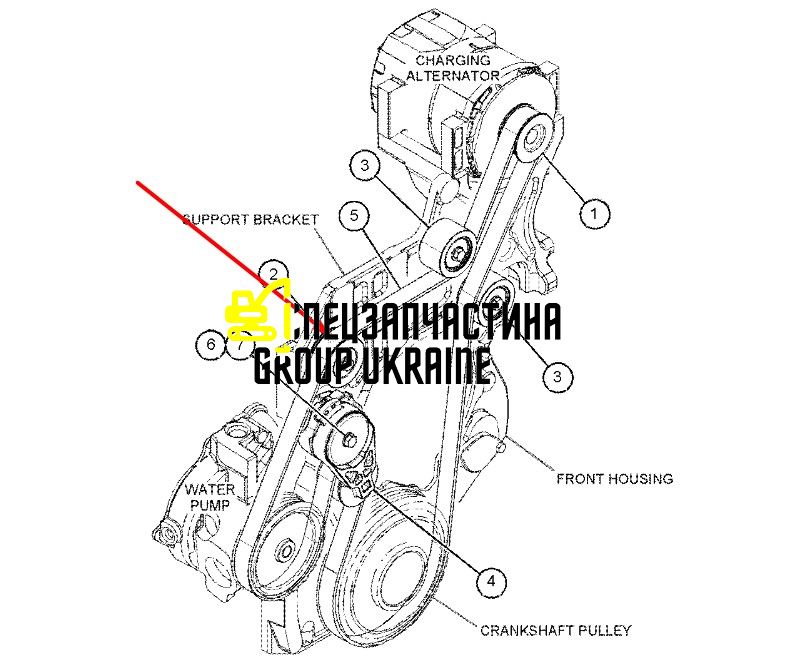 279-2589 (279-2589 2896304 289-6304) Ролик натяжний Caterpillar D6