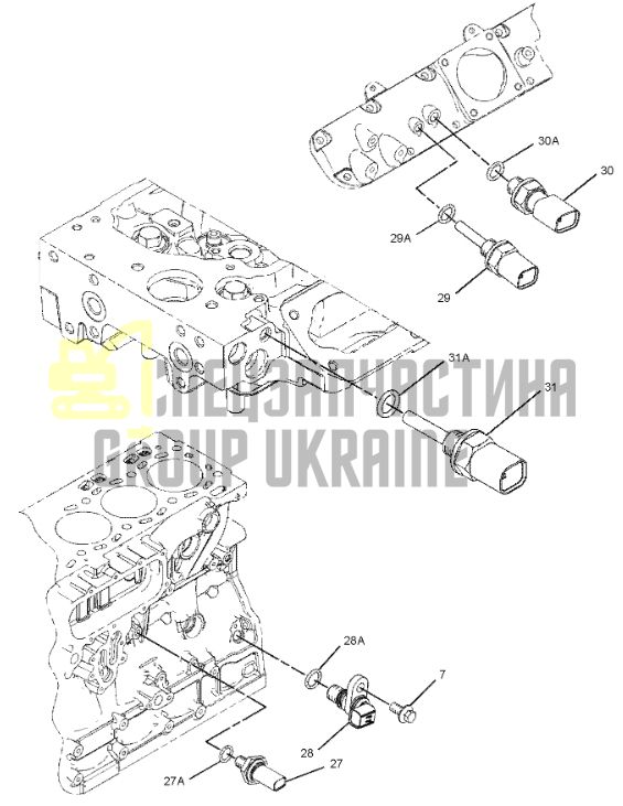 290-3911 Паливна трубка Cat 928HZ, 938H