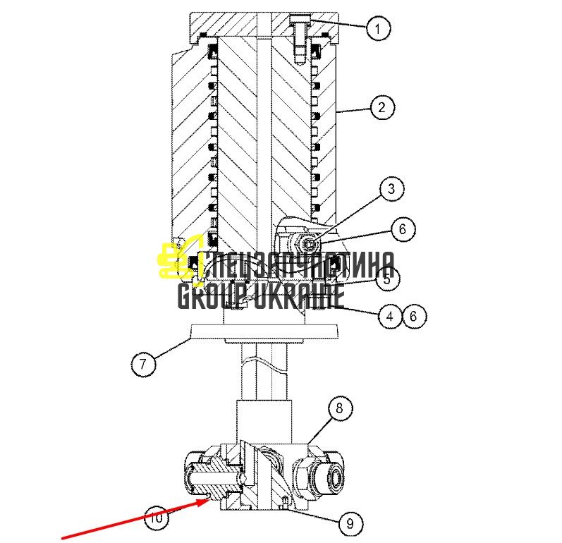 292-2771 (2922771, 8U5852) Ремкомплект ущільнень Caterpillar M315/M318