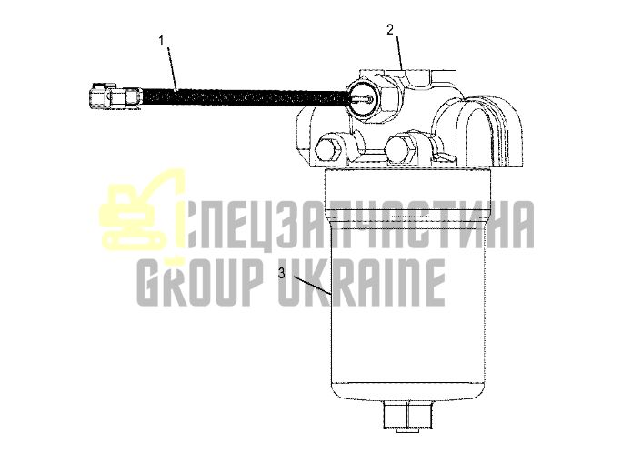 Caterpillar 3891076 Фільтр гідравлічний