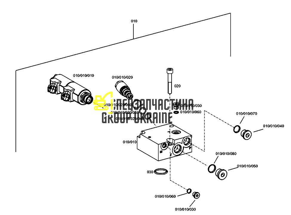 4845750 (0750132135) Соленоїд Caterpillar, ZF