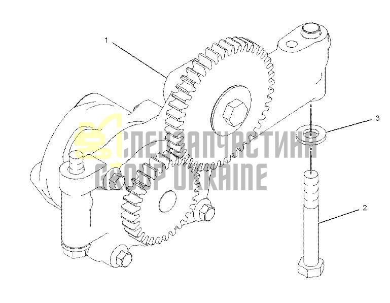 496-4800 Насос масляний CAT 325D/962G