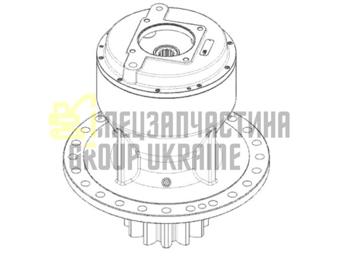 536-7288 Редуктор повороту вежі CAT