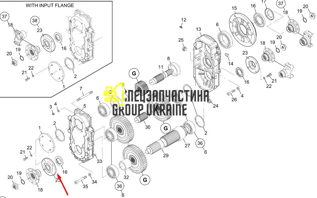 7T3436 (722.14.006.01) Кришка Caterpillar TH83