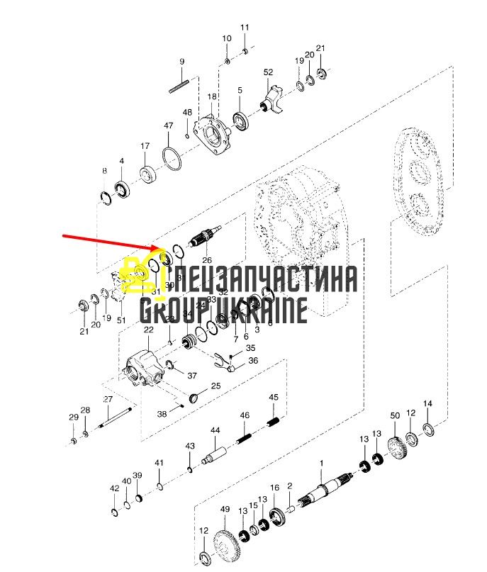 8I4217 Підшипник КПП Caterpillar TH83