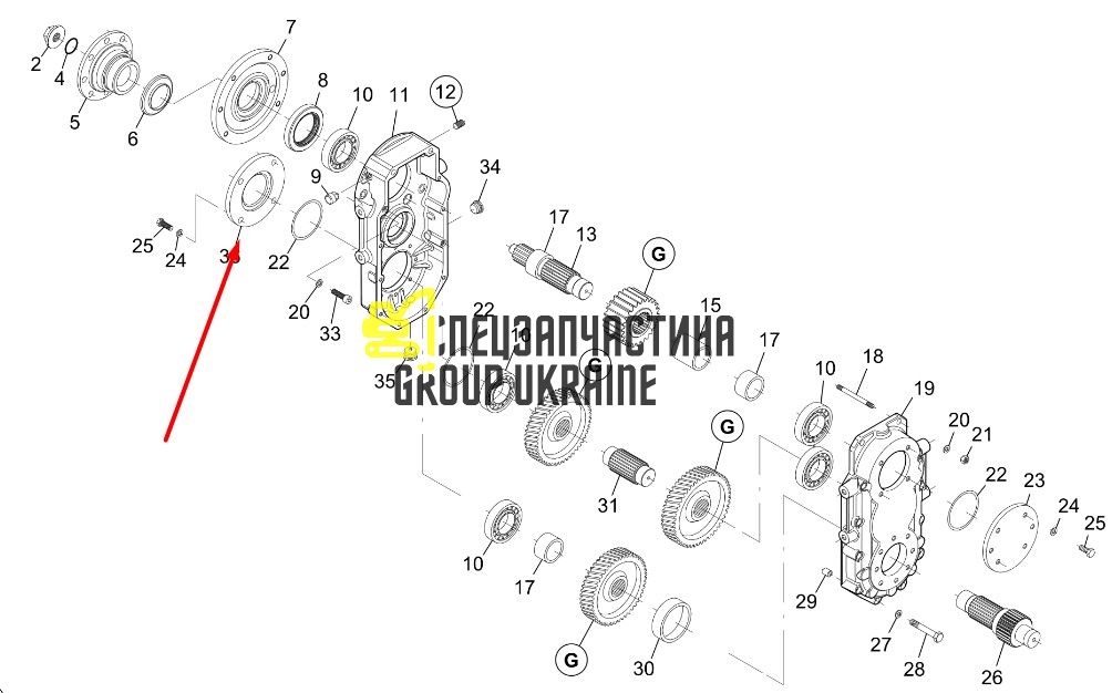 8I4596 Кришка Caterpillar TH83