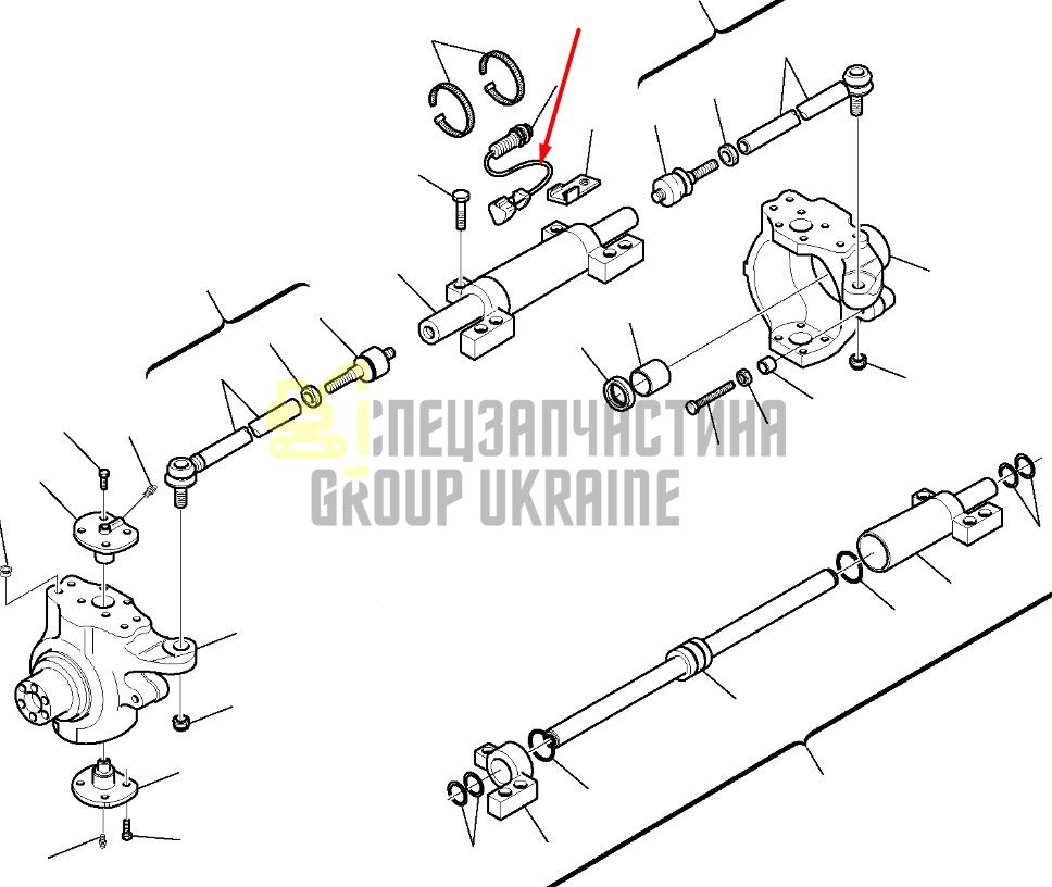 643612 (CA0643612, 84197528, F06/16690) Датчик крабового ходу Carraro