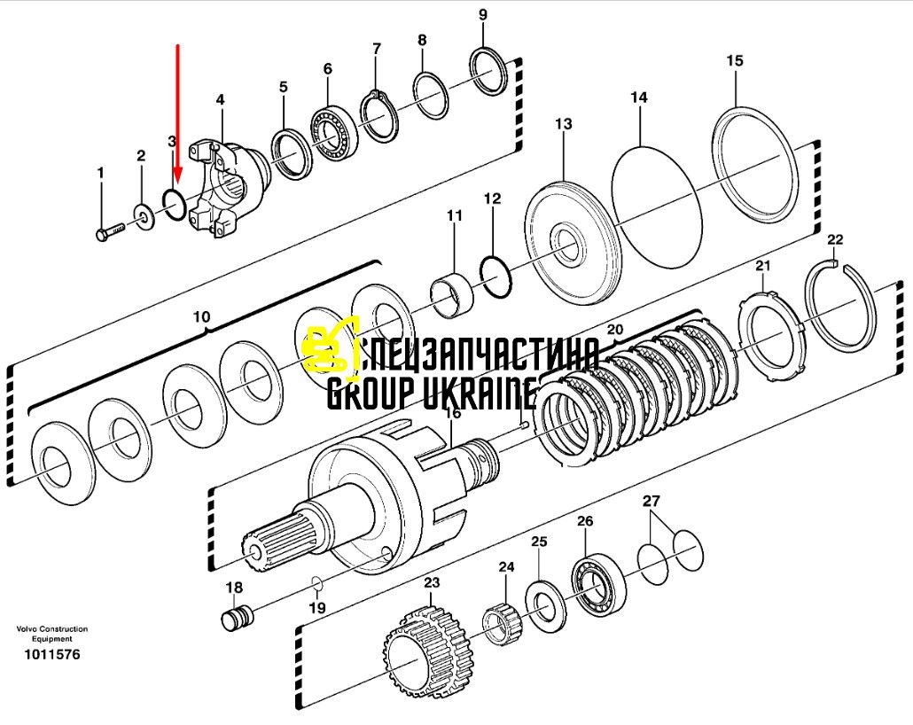Кільце ущільнювальне 028131 Carraro