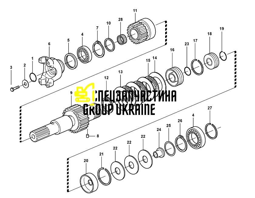 Кільце ущільнювальне 028623 Carraro 39.6x3.53