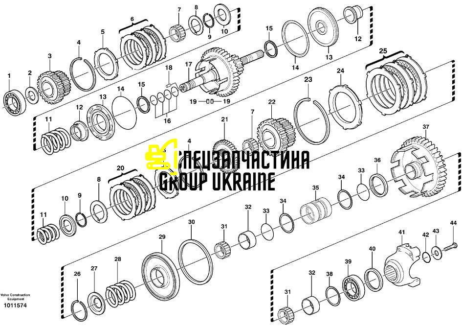 11712979 кільце ущільнювача Volvo