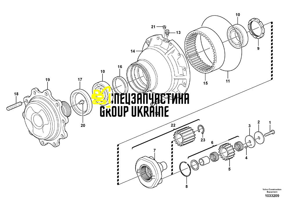 209-4232, 2094232 Підшипник ступиці для Caterpillar