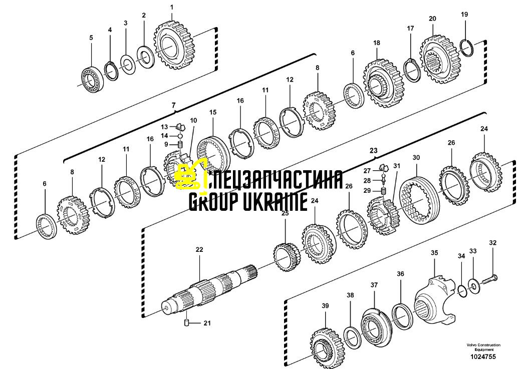 Сальник фланця КПП Case, New Holland 181123A1
