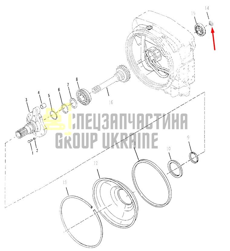 209781 Поршневе кільце DANA Spicer