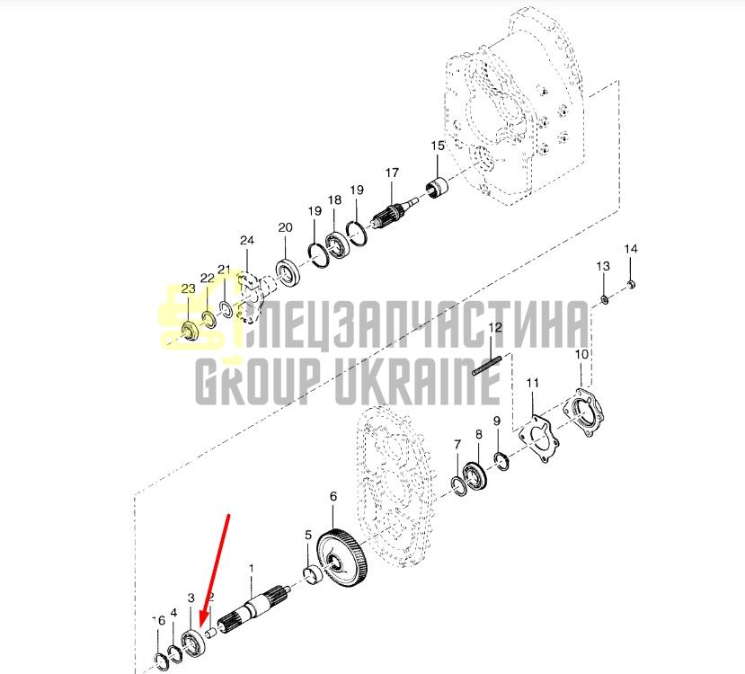 Dana Spicer 225778 Підшипник КПП