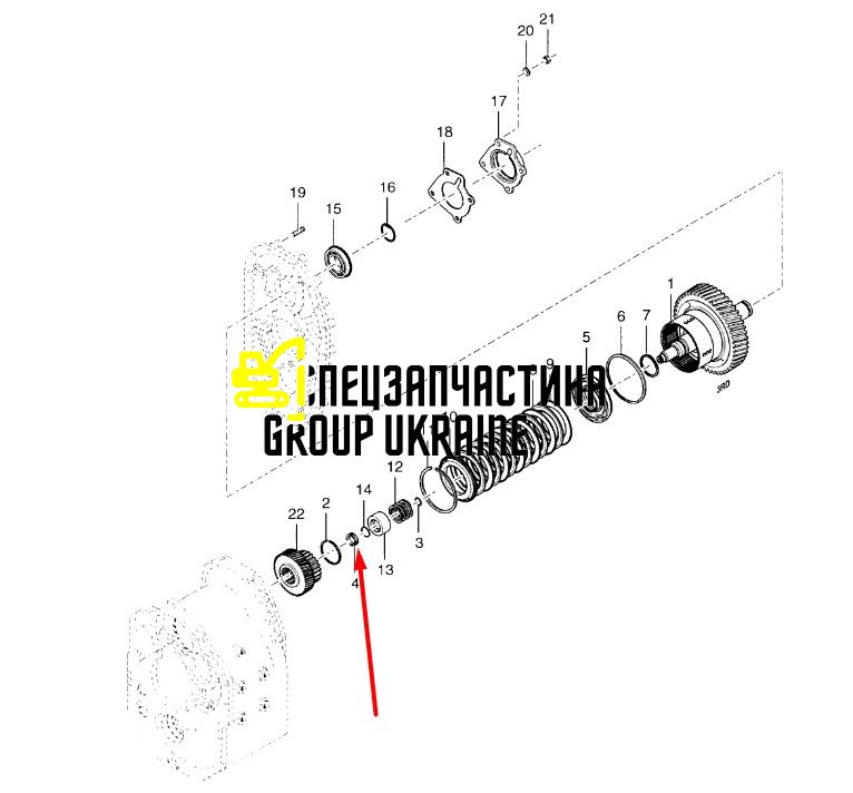 Роликовий підшипник 234132 Dana