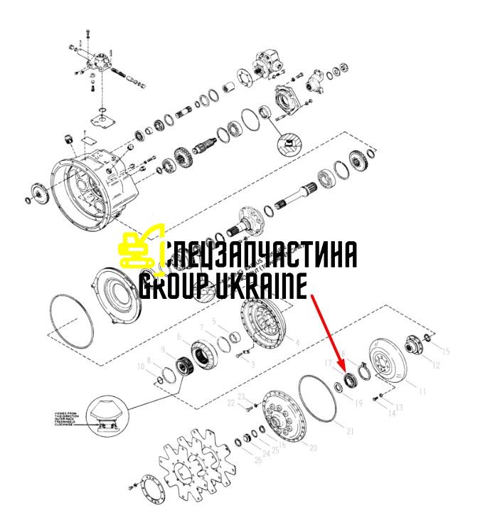 Підшипник 234215 Dana Spicer
