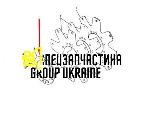 Кільце опорне 234286 Dana Spicer