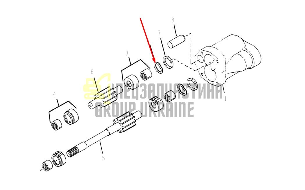 234640 Хвильова пружина DANA Spicer 36000