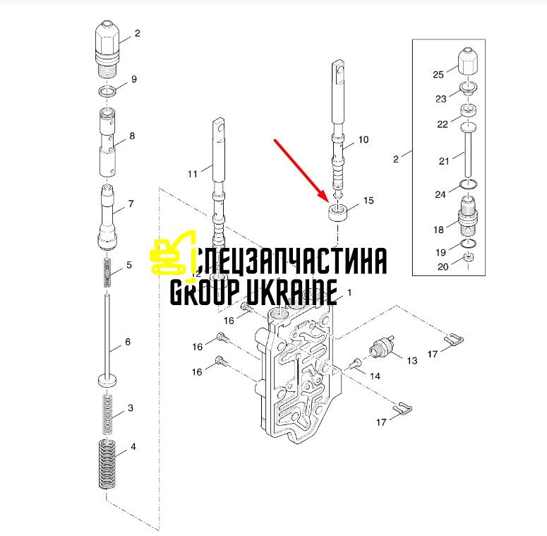 Сальник 234650 Dana Spicer